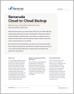 Cloud-to-Cloud BackUp Brochure